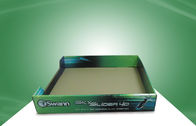 Countertop δίσκων cOem πράσινα PDQ κιβώτια επίδειξης χαρτονιού για POS το παιχνίδι δώρων