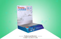 Επί παραγγελία Countertop χαρτονιού ελασματοποίησης PP επίδειξη για το UV αποστειρωτή