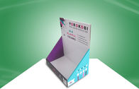 Ανακυκλώσιμο Countertop χαρτονιού πτυσσόμενο UV επίστρωμα ραφιών επίδειξης