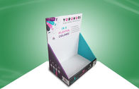 Ανακυκλώσιμο Countertop χαρτονιού πτυσσόμενο UV επίστρωμα ραφιών επίδειξης