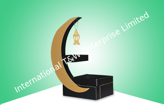 Αγορά Ευδιάκριτο πρότυπο μορφής φεγγαριών επίδειξης χαρτονιού με το ράφι για την πώληση της καραμέλας παιδιών online manufacture