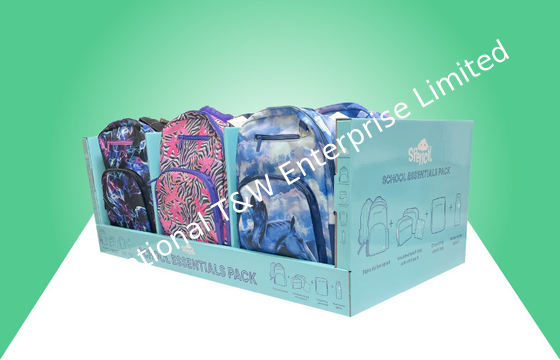Αγορά Costco Backbag Καρτόνι PDQ Δίσκοι, Stackup Σχεδιασμός PDQ Εμφάνιση κουτιά online manufacture