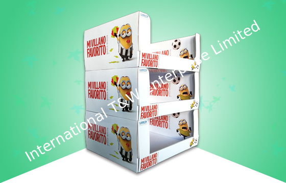 Αγορά 4 χρώματα CMYK Minion PDQ Τραπέζια από χαρτόνι με στοιβαχτό σχεδιασμό για μπουκάλια ποτών για παιδιά online manufacture