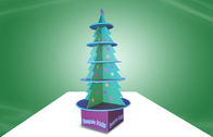 Το ανακυκλωμένο POS χαρτόνι επιδεικνύει τη στάση επίδειξης σχεδίου χριστουγεννιάτικων δέντρων για τα στοιχεία παιδιών