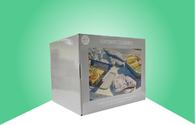 Ανακυκλώσιμοι δίσκοι επίδειξης Costco διπλοτειχισμένοι PDQ για την προώθηση των βαριών στοιχείων κουζινών