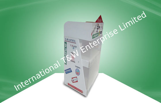 Καλή τιμή. Countertop χαρτονιού βιταμινών συνήθειας επιδείξεις με την κάλυψη της PET για να αποφύγει τους κλέφτες σε απευθείας σύνδεση