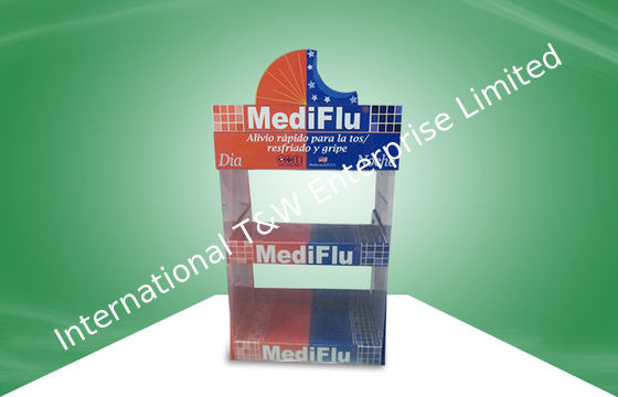 Καλή τιμή. Αντίθετη επίδειξη χαρτονιού βιταμινών υγειονομικής περίθαλψης με την κάλυψη της PET για να αποφύγει τους κλέφτες σε απευθείας σύνδεση