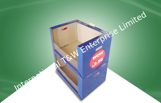 Καλή τιμή. Σημείο των μονάδων επίδειξης κιβωτίων επίδειξης δοχείων απορρίψεων χαρτονιού πωλήσεων για τα παιχνίδια σε απευθείας σύνδεση