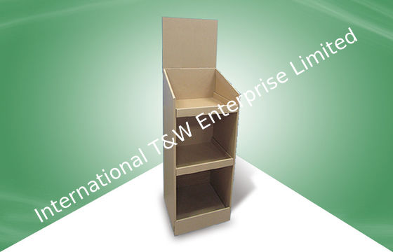 Καλή τιμή. Τρεις λαϊκές στάσεις επίδειξης χαρτονιού ραφιών για το Cd & τα βιβλία, 100% Eco - φιλικό σε απευθείας σύνδεση