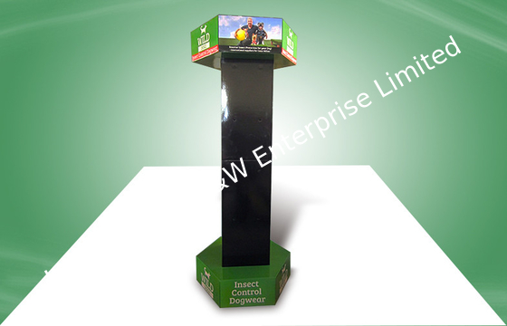 Καλή τιμή. Η φιλική πλευρά έξι Eco παρουσιάζει στάσεις επίδειξης πατωμάτων χαρτονιού για τα προϊόντα ένδυσης της Pet σε απευθείας σύνδεση