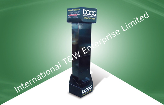 Καλή τιμή. Η μαύρη πλευρά έξι παρουσιάζει στην επίδειξη γάντζων χαρτονιού UV επίστρωμα 100% Eco - φιλικό σε απευθείας σύνδεση