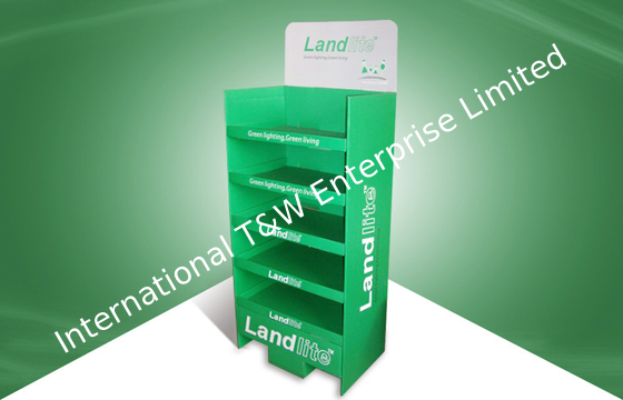 Καλή τιμή. Προσαρμοσμένες πράσινες πτυσσόμενες στάσεις επίδειξης χαρτονιού Dinnerware στα προϊόντα σε απευθείας σύνδεση