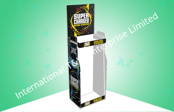 Καλή τιμή. Εύκολη επίδειξη στοιβαχτών Caser στάσεων επίδειξης χαρτονιού συνελεύσεων με δύο ράφια σε απευθείας σύνδεση