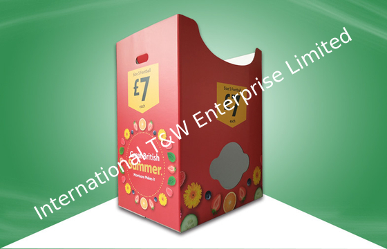 Καλή τιμή. Ματ επιφάνεια ελασματοποίησης δοχείων απορρίψεων επίδειξης χαρτονιού ποδοσφαίρου για τα γεγονότα Παγκόσμιου Κυπέλλου σε απευθείας σύνδεση