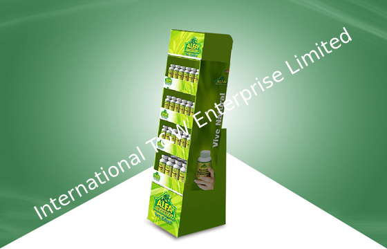 Καλή τιμή. Φιλική Cmky τεσσάρων ραφιών ελεύθερη μόνιμη επιδείξεων χαρτονιού εκτύπωση όφσετ Eco σε απευθείας σύνδεση