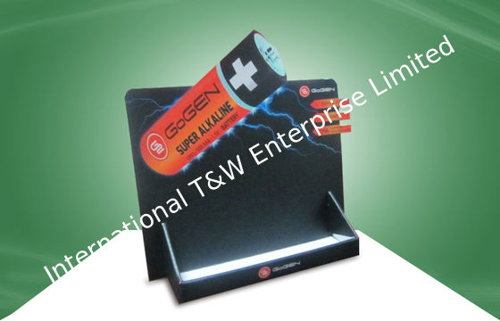 Καλή τιμή. Countertop χαρτονιού προώθησης υπεραγορών επιδείξεις που προσαρμόζονται μαύρες σε απευθείας σύνδεση