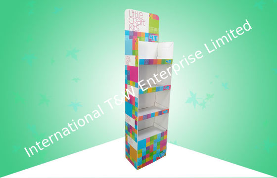 Καλή τιμή. Προσαρμοσμένο μεγάλο διάστημα 4 ραφιών χαρτονιού στάσεων επίδειξης για την πώληση των εξαρτήσεων λίγων τεχνών σε απευθείας σύνδεση