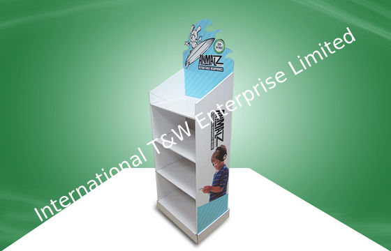 Καλή τιμή. 4-ράφι UV/ματ ελασματοποίηση στάσεων επίδειξης χαρτονιού για την καταδίωξη παιδιών κινητή σε απευθείας σύνδεση