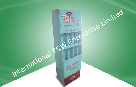 Καλή τιμή. Ανακυκλώσιμη στάση οκτώ κυττάρων επάνω στην επίδειξη χαρτονιού, ηλεκτρονικές ζαρωμένες επιδείξεις πατωμάτων σε απευθείας σύνδεση