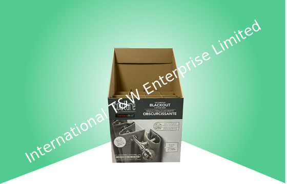 Καλή τιμή. Βαρέων καθηκόντων 5 επιδείξεις δοχείων απορρίψεων χαρτονιού πτυχών για τη ράβδο κουρτινών στο κατάστημα Costco σε απευθείας σύνδεση