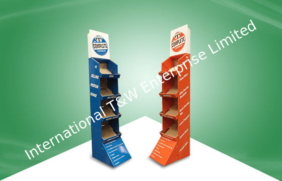 Καλή τιμή. POS Walmart λιανικές επιδείξεις χαρτονιού, επιδείξεις πατωμάτων χαρτονιού σε απευθείας σύνδεση