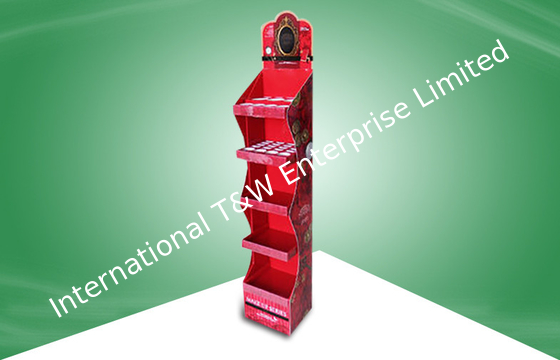 Καλή τιμή. Ελεύθερη μόνιμη επίδειξη πέντε χαρτονιού Cosmatics ράφι για την προαγωγή σε απευθείας σύνδεση